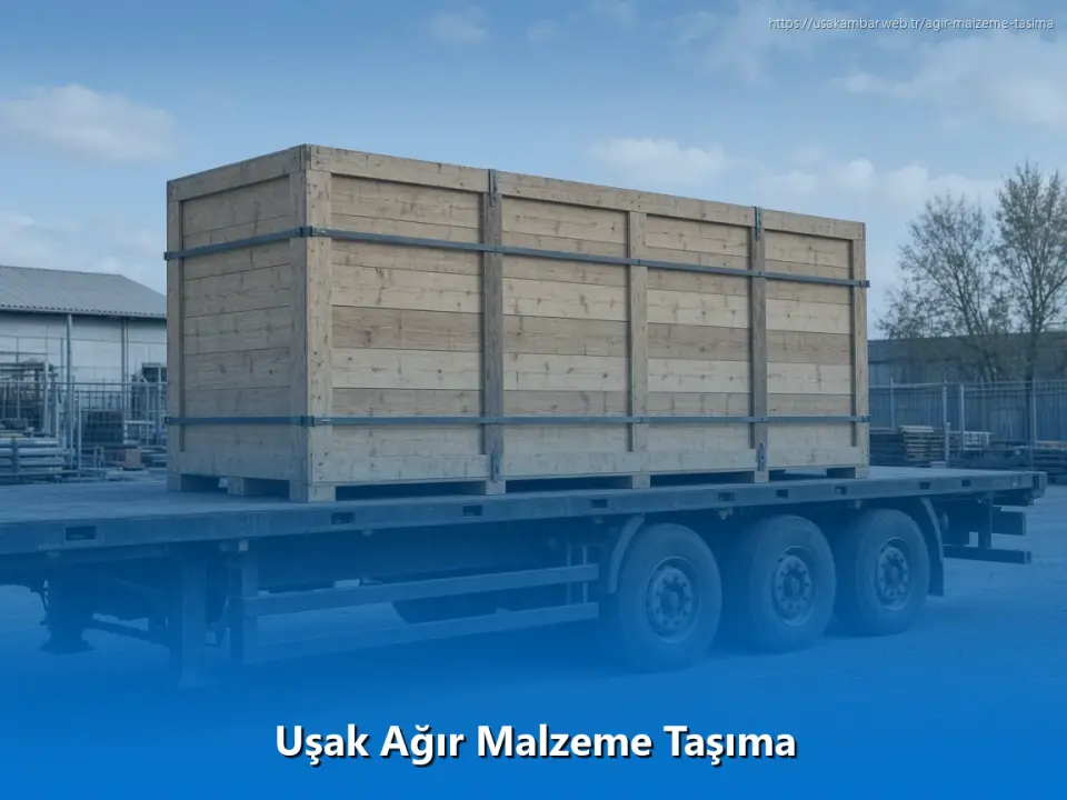 Uşak Ağır Malzeme Taşıma