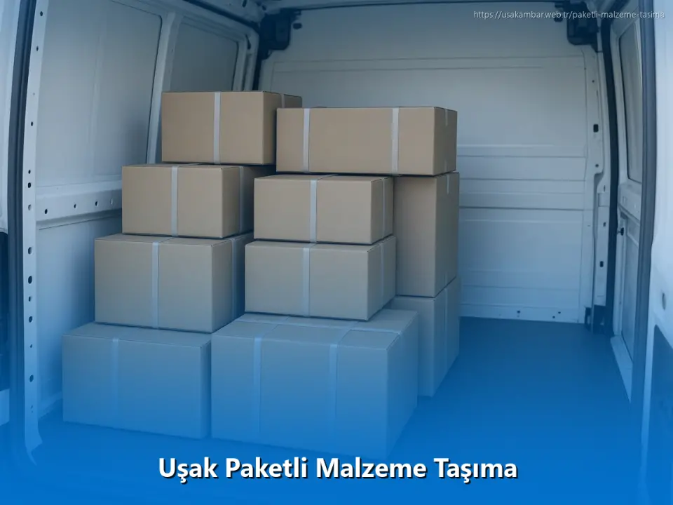 Uşak Paketli Malzeme Taşıma