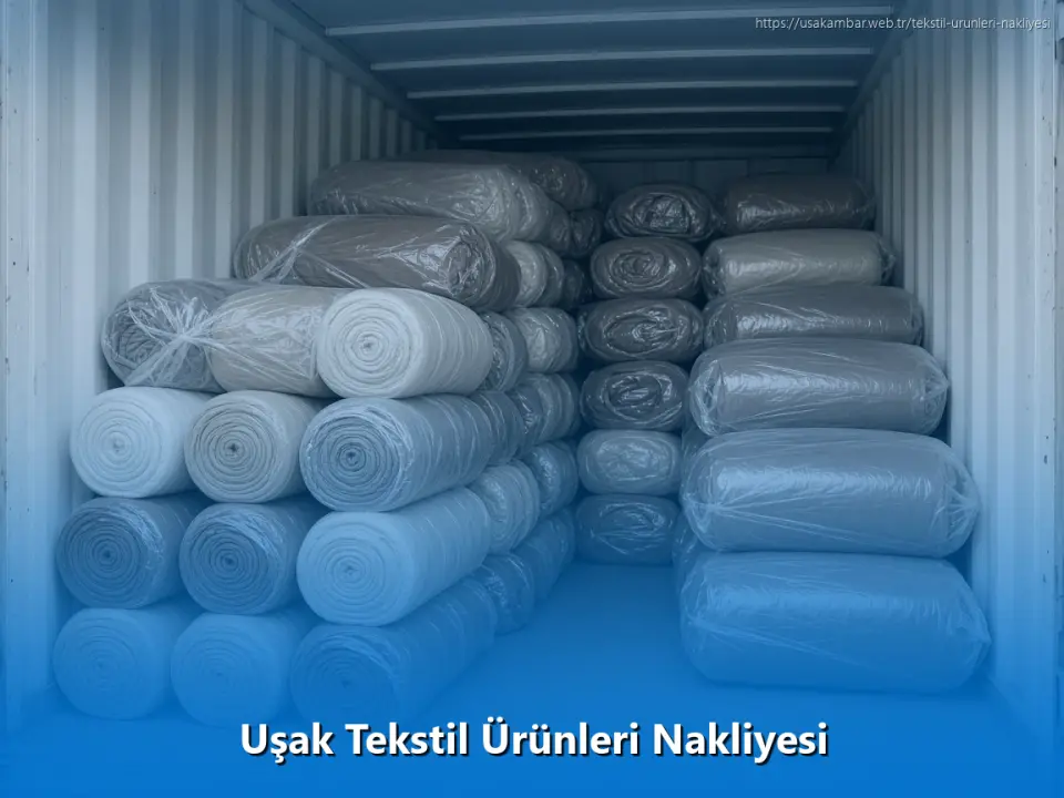 Uşak Tekstil Ürünleri Nakliyesi